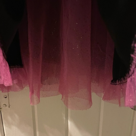 LOL Surprise Black Star Dress-large 10/12 like new - Picture 5 of 7